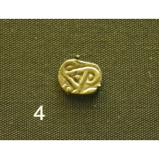 Triskele design on a coin in trade